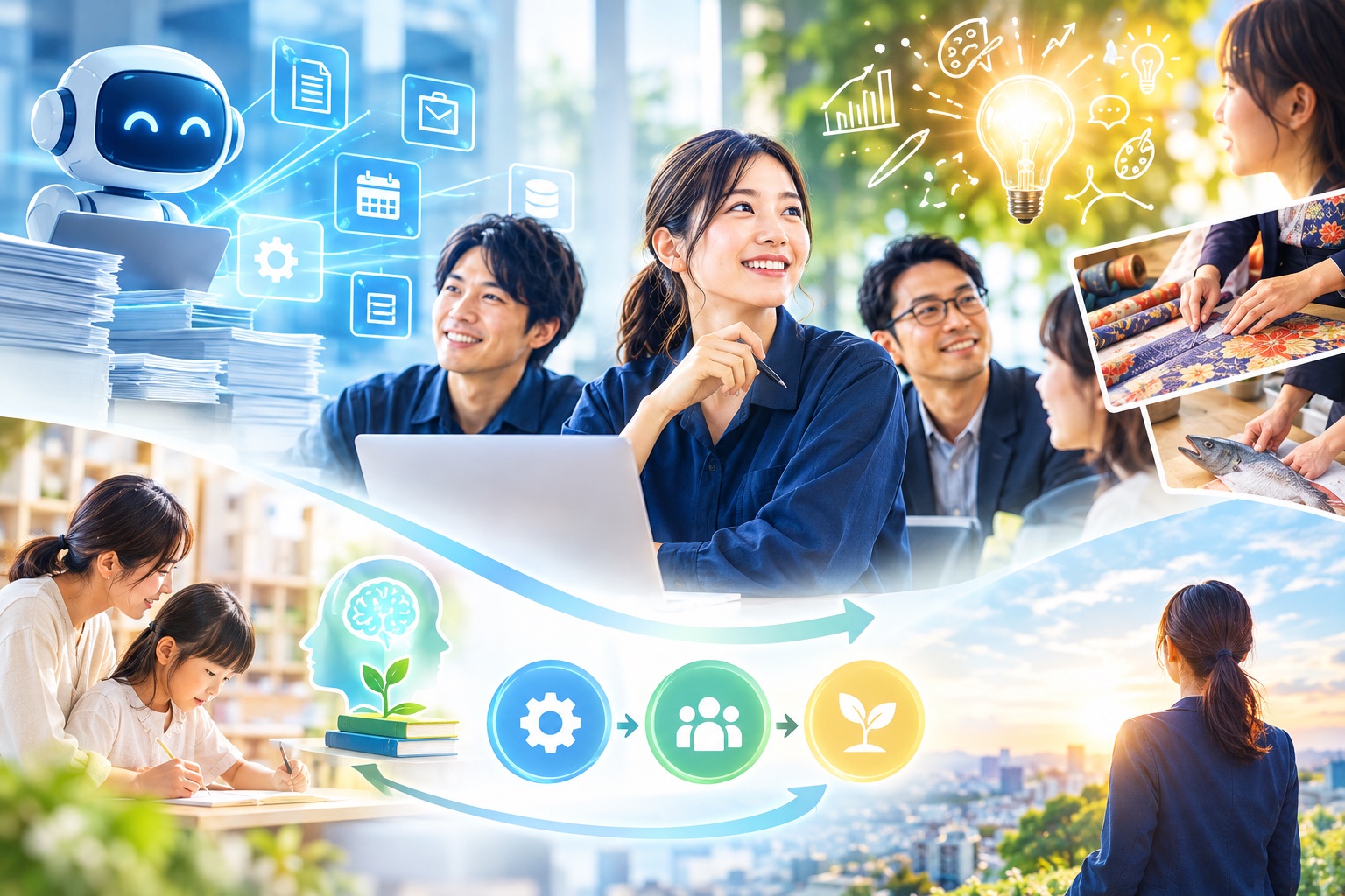 現場でのAI活用のイメージ